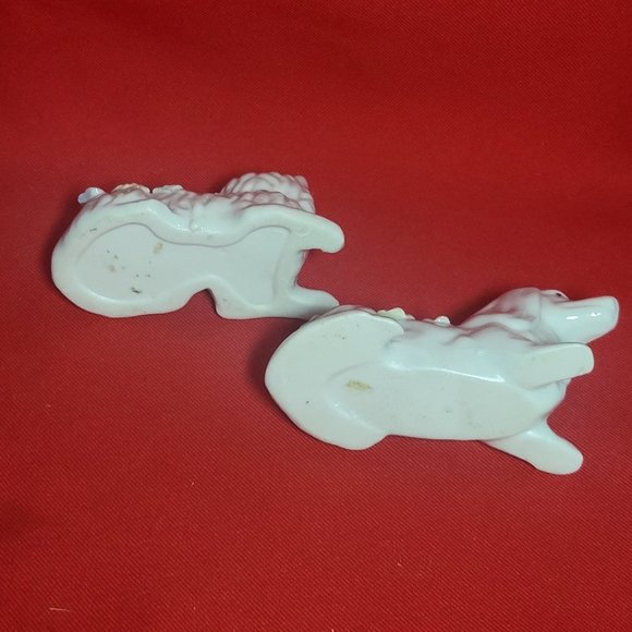 Vintage Pin Cushion Sitting Cat and Dog Set of 2 - Picture 6 of 13